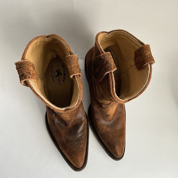 IDYLLWILD Miranda Lambert Distressed Point toe Pull-on Western Brown 6.5 - Picture 11 of 12